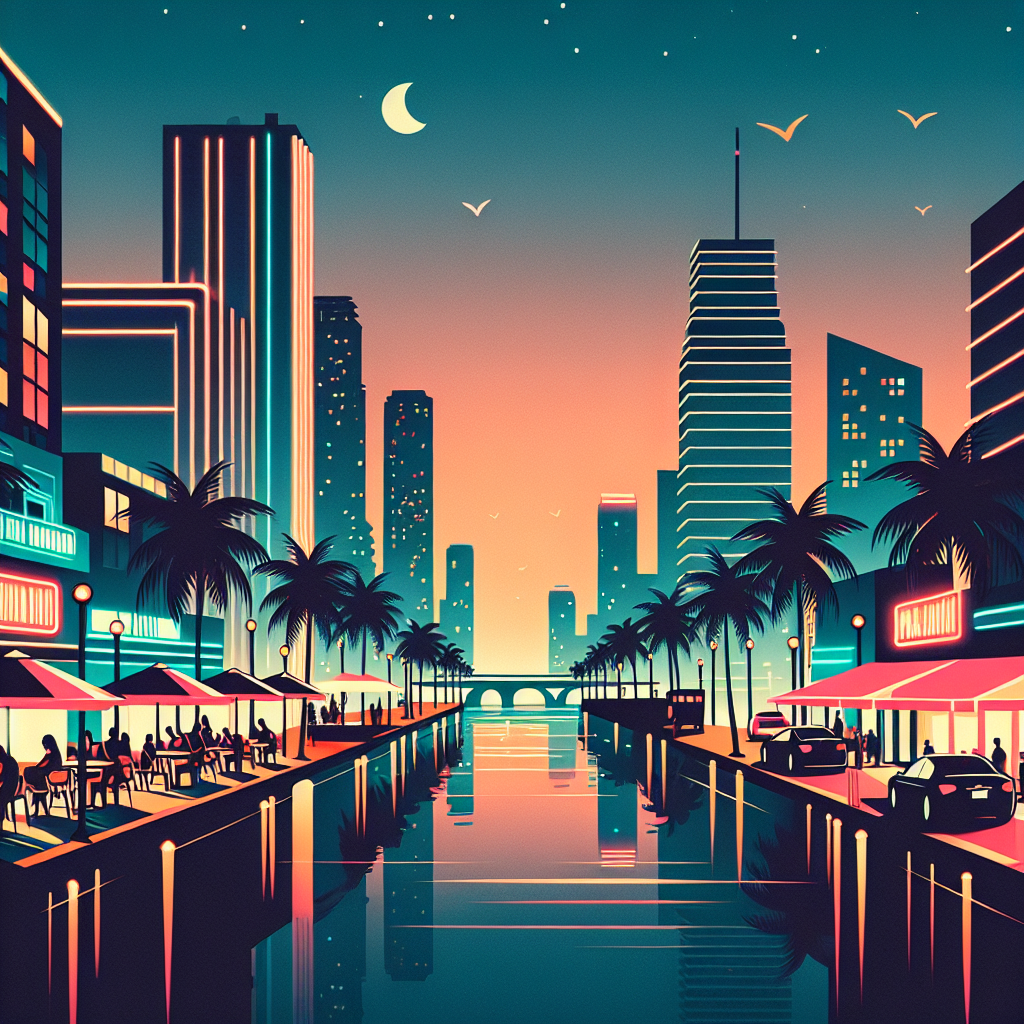 Miami nightlife image