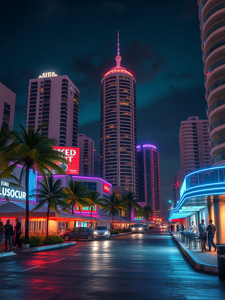 Miami nightlife image