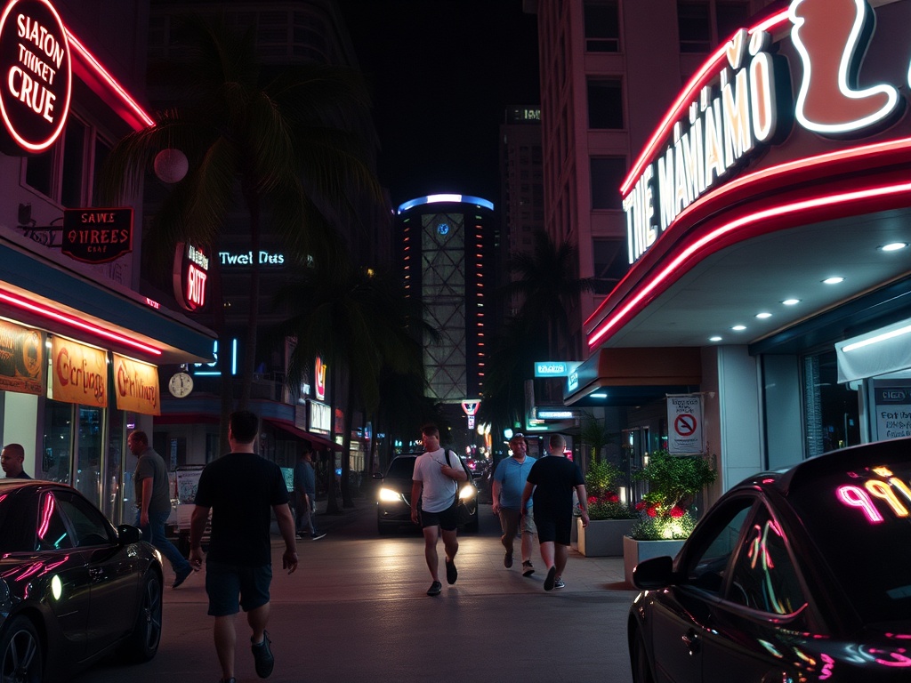 Miami nightlife image